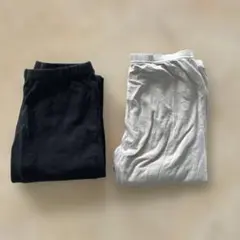 無印良品　レギンス　2本セット