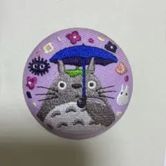 どんぐり共和国　刺繍バッジ　缶バッジ　トトロ　　ジブリ　刺繍ブローチコレクション