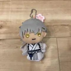 刀剣乱舞 鶴丸国永 指の上シリーズ ぬいぐるみ マスコット 花丸 グッズ-マスコット】続『刀剣乱舞-花丸-』 指の上シリーズ vol.2