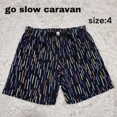 go slow caravan ハーフパンツ　クライミングパンツ　4 総柄のサムネイル