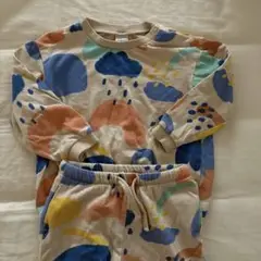 H&M 柄　セットアップ　92cm 86cm