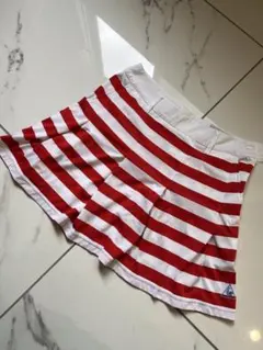美品★ルコック　ゴルフ　スカート　レディース　赤　レッド