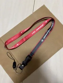 JAPAN AIRLINES BOEING 787 ネックストラップ