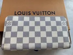 【極美品】LOUIS VUITTON ダミエアズール ジッピー ウォレット