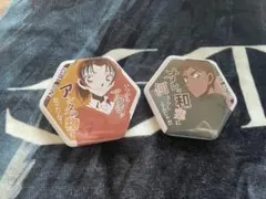 名探偵コナン 缶バッジ 猫 服部平次 遠山和葉 - メルカリ