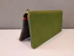 グリーン 長財布