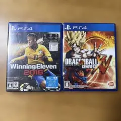 お買い得PS4 ソフト 2本セット ウイイレ2016 ドラゴンボール ゼノバース