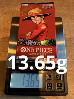 k*様 ONE PIECEカードゲーム　受け継がれる意志　1パック　13.65g