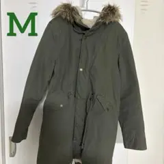 ミリタリー　モッズコート　カーキ