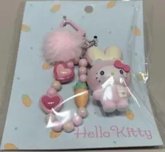【即発送可】サンリオ キティ ふっくらおみみのうさぎの会 キーホルダー