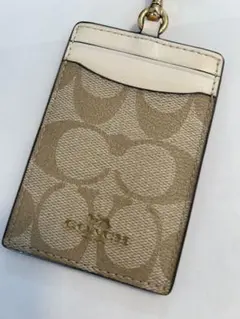 COACH モノグラム パスケース