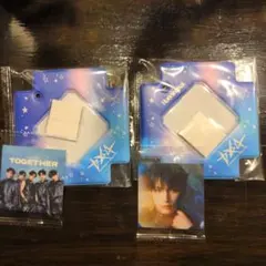 TXT BANDAI ビジュアルフォトシール&ケース 【ヒュニンカイと5人全員】