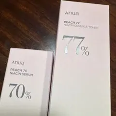 anua 桃 化粧水＆美容液