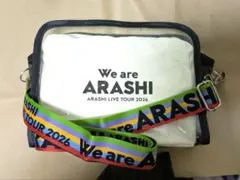 We are ARASHI LIVE 2026 バッグ・ライト・ポーチセット 嵐 We are ARASHI 2026 ポーチ用クリアバック(レインボー) - メルカリ