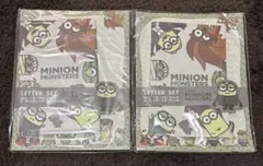 新品　ミニオンズ レターセット 2点セット
