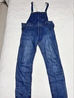 GYDA ダメージデニムサロペット ダークブルーSサイズ | Mercari