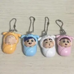 クレヨンしんちゃんおくるみbabyスイング 4種セット