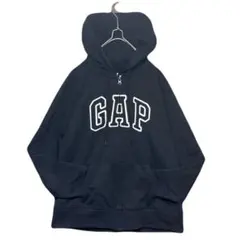 OLDGAPギャップ ジップパーカー 黒 Y2K 平成 archive 00s