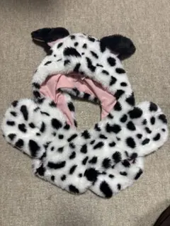 ディズニー 101匹ワンちゃん　マフラーキャップ