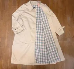 【美品・Lサイズ・英国製・90s】バーバリー トレンチ ステンカラーコート