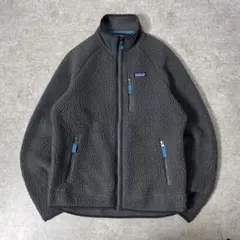 美品■Patagonia【M】レトロ パイル ジャケット フリース グレー
