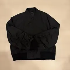 UNIQLO C ブラック MA-1 ボマージャケット