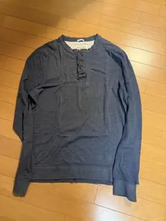 Abercrombie & Fitch ボタン付き長袖カットソー L
