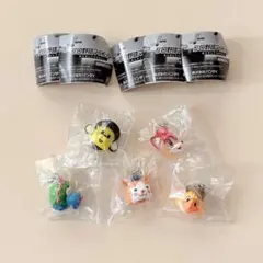 【5点セット】プロ野球マスコット めじるしアクセサリー