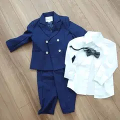 子供フォーマルスーツ 100 ネイビー