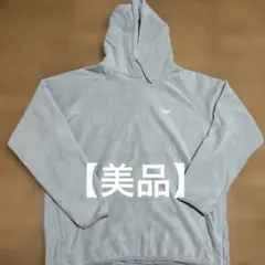 【美品】マイプロテイン　フリース グレー フード付きパーカーのサムネイル