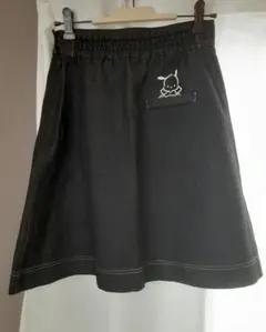 ポチャッコ台形デニムスカート