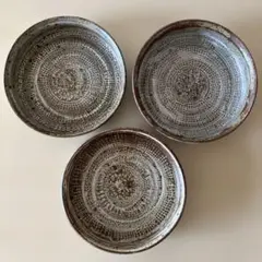 井上茂 ドラ鉢 印花三島 3枚セット 作家もの 作陶 手仕事 陶芸 陶器 皿 井上茂 ドラ鉢 印花三島 3枚セット 作家もの 作陶 手仕事 陶芸 陶器 皿
