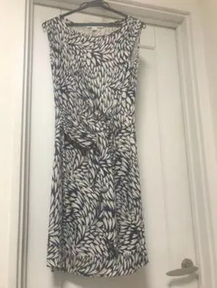 DAIAN. ハート柄 白と青 ワンピース 新品同様