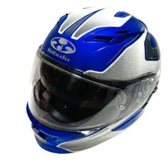 良品】Kabuto KAMUI II 2 フルフェイスヘルメット 青 Lサイズ