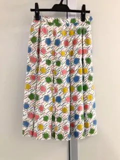【SAINT LAURENT】rive gauche VINTAGE花柄スカートのサムネイル