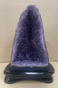 希少アメジストドーム台付☆美結晶ウルグアイ産