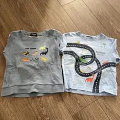 クレードスコープ　ロンT 2枚　100サイズ