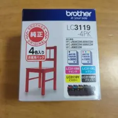 Brother 純正インクカートリッジ LC3119-4PK - メルカリ