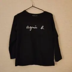 （最終価格）agnès b. ブラック 長袖カットソー