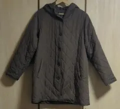 ②3Lサイズ‼️ 1,290円‼️フードのあるコート　キルティング　しまむら