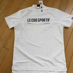 le coq sportif ゴルフウェア モックネックシャツ ホワイト Lのサムネイル