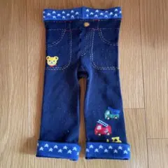 Mix Hose ネイビー レギンス トラック刺繍