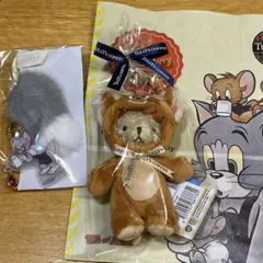 タリーズ　ベアフル　なりきりトムとジェリー　アクリルチャーム　ショッパー