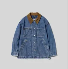 カバーオールジャケット UNDERCOVER GU 新品　春服　ブルー　男女兼用