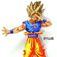 悟空フリーザドラゴンボールZ HGシリーズ フィギュア 2次元彩色 絵画風 