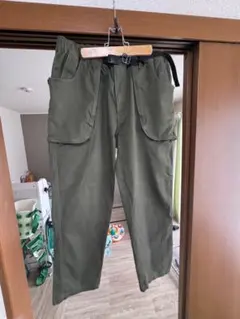 オリーブグリーン LLサイズ ワークパンツ