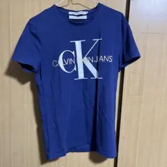 CALVIN KLEIN JEANS ブルー Tシャツ