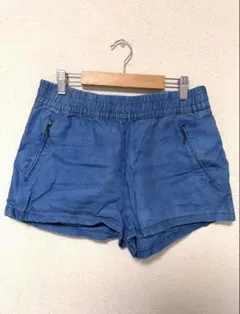 短パン/ZARA BASIC/ジッパー付きポケット