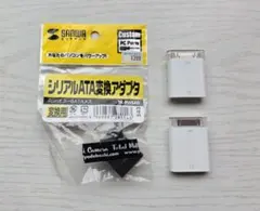 iPad カメラコネクションキット ＆ サンワサプライ SATA変換
