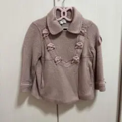 JILL STUART ピンク コート 100cm リボン装飾